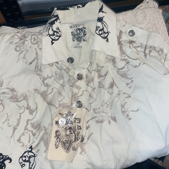 Mara 75 mens long sleeve button down - Picture 3 of 3